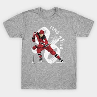 Timo Meier New Jersey Brush T-Shirt